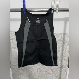 Mens Hot Shaper Tank Top Sweat Sauna Suit Waist Trainer Slimming Tummy Control.